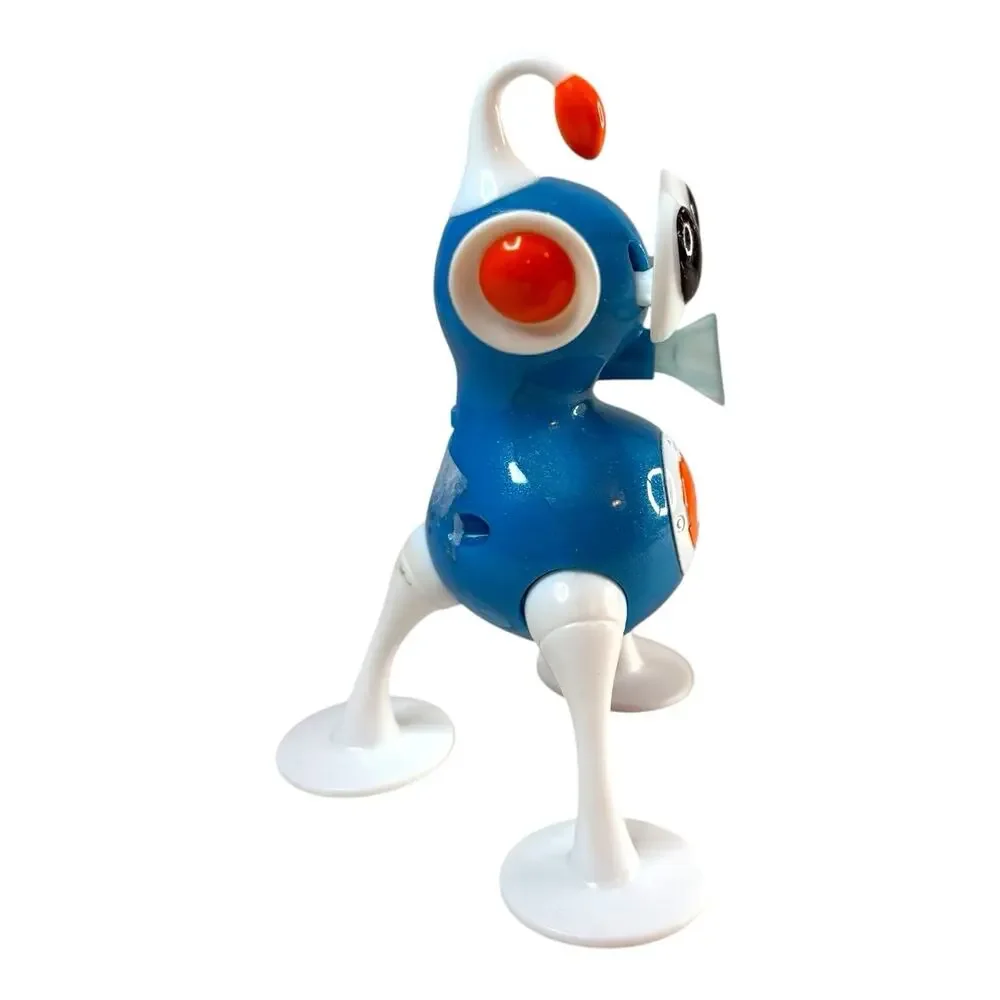 2006 McDonalds Zizzle iZ Blue Orange Tripod Robot Happy Meal Toy (NO SOUND)